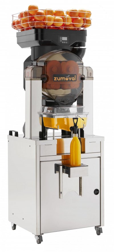 ZUMOVAL Presse Agrume Automatique sur meuble distributeur Fasttop - 