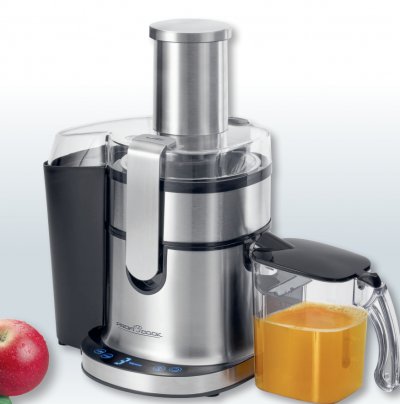 PROFICOOK Presse-agrumes automatique  pc-ae 1156 noir-inox
