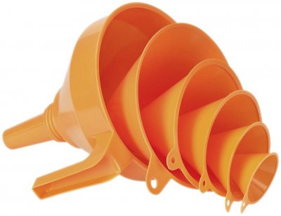  Pressol 02372 043 Jeu dentonnoirs 6 pi&egrave;ces 0.05 l, 1.2 l 160 mm
