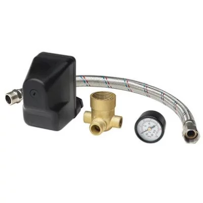 RIBILAND Pressostat surpresseur avec mano et flexible
