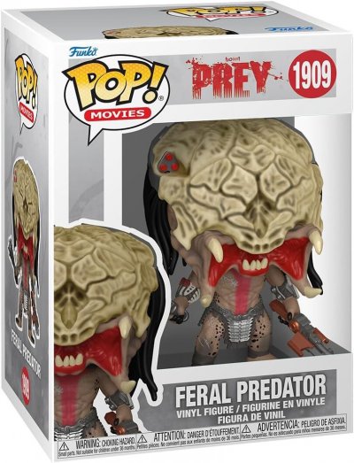 FUNKO Prey - Figurine POP! Feral Predator 9 cm