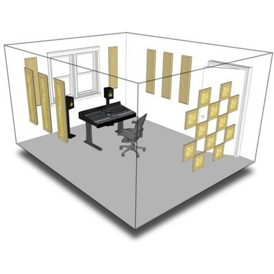 PRIMACOUSTIC  London 10 - kit acoustique gris