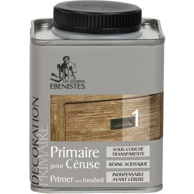 LES ANCIENS EBENISTES PRIMAIRE POUR CERUSE 250ML - Les anciens &eacute;b&eacute;nistes