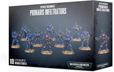 GAMES WORKSHOP Primaris Infiltrators - Space Marines - 48-97 - Warhammer 40,000