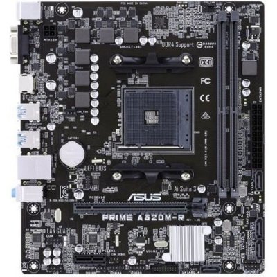 ASUS Prime a320m-r am4 a320 matx snd+gln+u3 sata6gb/s ddr4