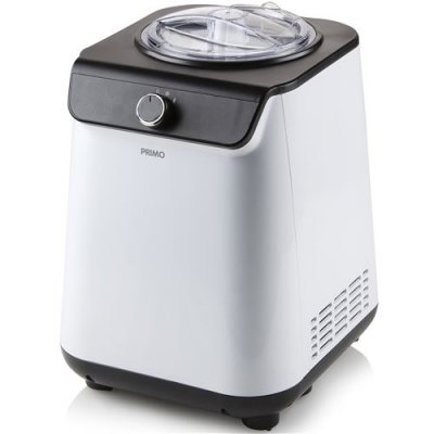 PRIMO  pr401im sorbeti&egrave;re - 1,2 l - blanc/noir