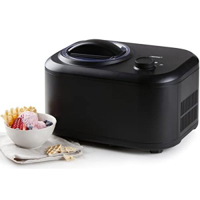 DOMO ELEKTRO PRIMO PR405IM Sorbeti&egrave;re - 1 L - Noir