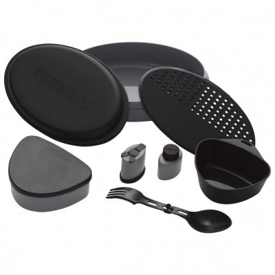 PRIMUS  Vaisselle randonn&eacute;e Meal Set Black Gris/Noir Unique
