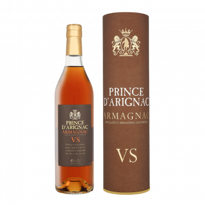 PRINCE D&APOS;ARIGNAC PRINCE D'ARIGNAC - Coffret Armagnac VS avec Canister (1 x 0.70 L)