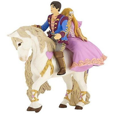 PAPO Prince Princesse &agrave; Cheval 