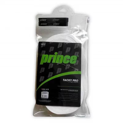 PRINCE  Tacky Pro Tennis/padel Overgrip 30 Units Blanc