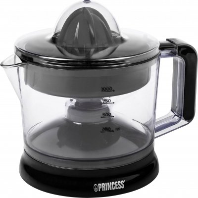 PRINCESS  201004 - Presse-agrumes - 1 litre - 25 Watt - noir 