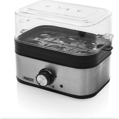 PRINCESS  262041 - Cuiseur &agrave; &oelig;ufs - 350 Watt - argent 
