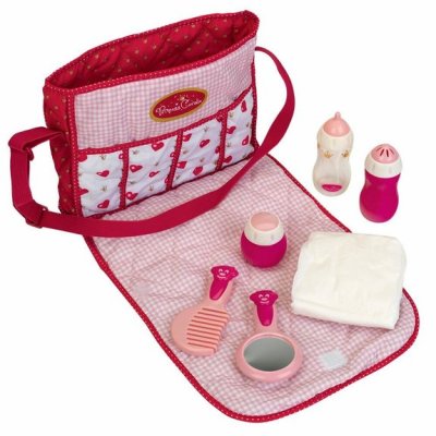 KLEIN PRINCESS CORALIE Sac a langer pour poupons 7 pieces