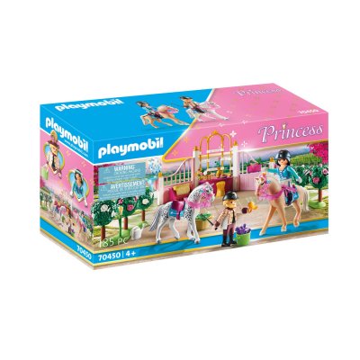 Princesse avec Chevaux et instructeur