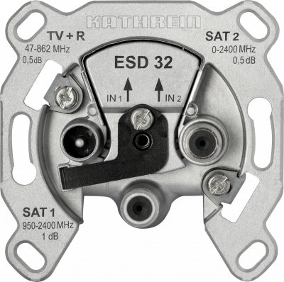 KATHREIN Prise antenne  ESD32 encastr&eacute;