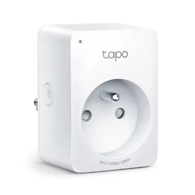 TP LINK Prise connect&eacute;e Tapo 100 Wi-Fi - Blanc