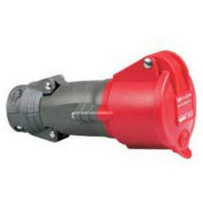 LEGRAND Prise droite femelle 16 Amp&egrave;res 3P+T IP44 rouge -  Hypra 52283