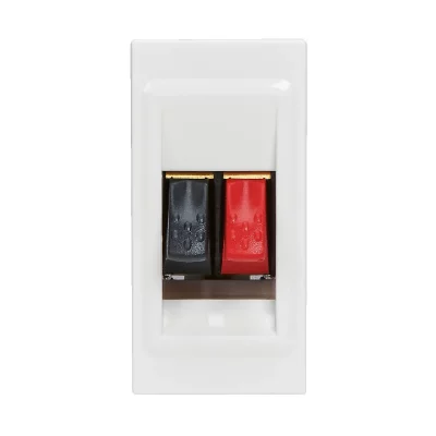 LEGRAND Prise haut-parleur  Mosaic - 1 module - blanc