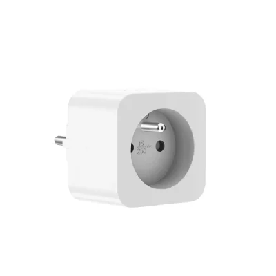 WOOX Prise intelligente FR Type E avec surveillance de l'&eacute;nergie - R6128