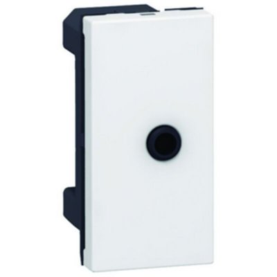 LEGRAND Prise Jack 3,5mm femelle Mosaic - &Agrave; visser - 1 module - Blanc