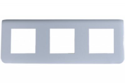 LEGRAND Prise pour 3 x 2 modules horizontal Mosaic - 