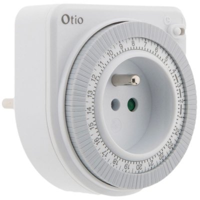 OTIO Prise programmable journali&egrave;re  Blanc