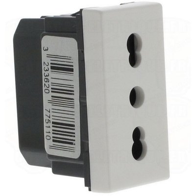 LEGRAND Prise Standard Italienne 2P+T, 10/16A  Mosaic