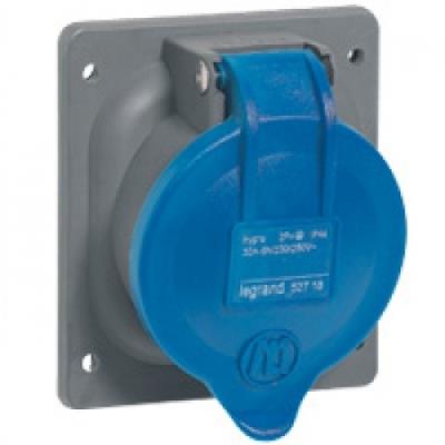 LEGRAND Prise Tableau 32 Amp&egrave;res 2P+T Ip44 Bleu -  Hypra Eu 52718