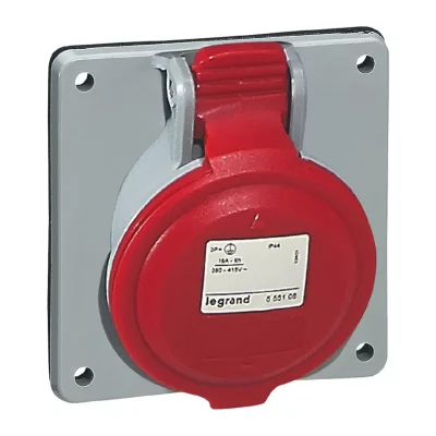 LEGRAND Prise Tableau - 32 Amp&egrave;res - 3P+T - Ip44 - Rouge -  555288