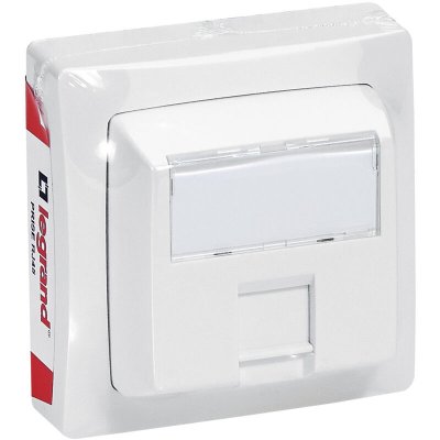LEGRAND Prise t&eacute;l&eacute;phone RJ45 ASL - blanc