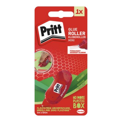 PRITT  Rollers de colle MINI ROLLER PERMANENT 5.0 mm x 6 m Blister