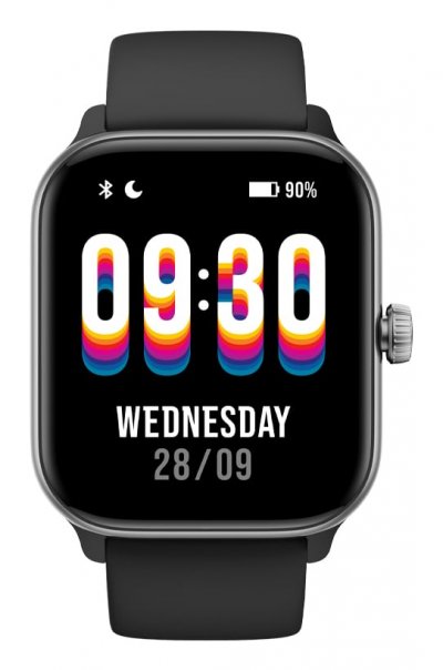 PRIXTON  Montre connect&eacute;e SWB32 - M&eacute;moire Flash 1 Go - Assistant Vocal Alexa - IP68 