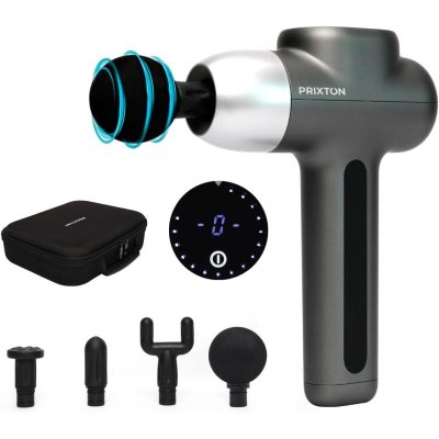 PRIXTON  Titan MGF300 Pistolet de Massage 4 T&ecirc;tes 5 Vitesses