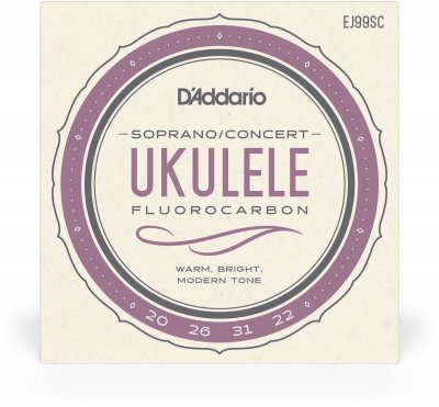 D ADDARIO AND CO Pro Art&eacute; Carbon EJ99SC - Jeu de cordes ukul&eacute;l&eacute; Soprano/Concert
