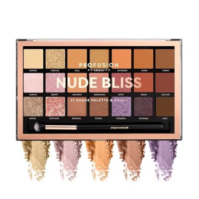 PROFUSION COSMETICS Pro Artistry Nude Bliss - Palette 21 Fards &agrave; Paupi&egrave;res