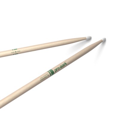 PROMARK Pro-Mark TXR5AN - Baguettes The Naturalen Hickory 5A, olive en nylon