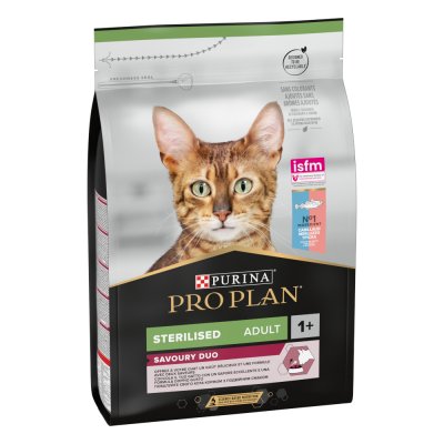 PRO PLAN  Croquettes pour Chat Sterilise Optisavour Cabillaud 3kg