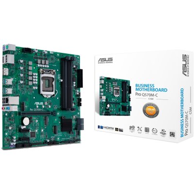 ASUS Pro Q570m-c/csm Lga1200 Q570 Usb3.2 Sata 6g Mb