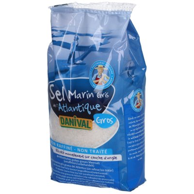 DANIVAL Probios Grossa Integral Atlantic Salt - 6 Pieces of 1 kg [6 kg]