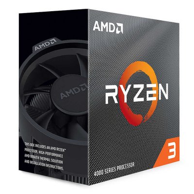AMD Processeur  Ryzen 3 4100, 3.8 GHz (4.0 GHz Turbo Boost) socket AM4 