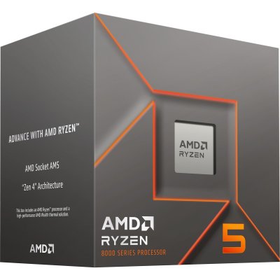 AMD Processeur -  - Ryzen 5 8400F 6-Core (100-100001591Box)