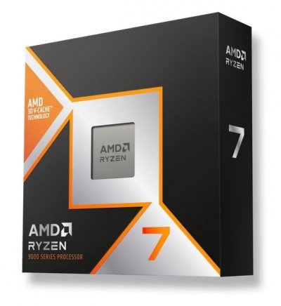AMD Processeur -  - Ryzen 7 9800X3D - 4,7 GHz - 8 coeurs - 120W