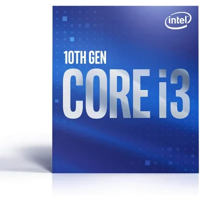 INTEL Processeur  Core i3-10100F Comet Lake (3,6Ghz) (Sans iGPU) 