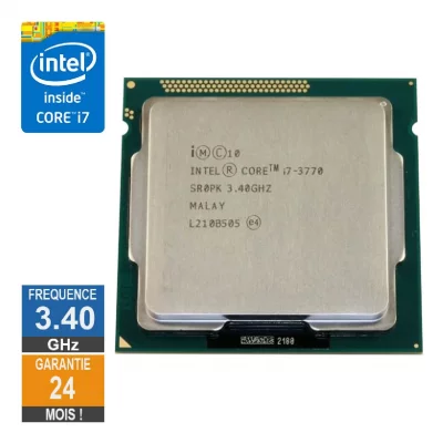 INTEL Processeur  Core I7-3770 3.40GHz SR0PK FCLGA1155 8Mo