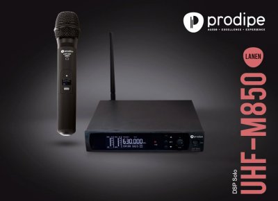 PRODIPE  UHF M850 DSP SOLO LANEN - Microphone chant sans fil