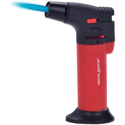 POLYFLAME Prof Silver Match Blowtorch 1000c Argent&eacute;