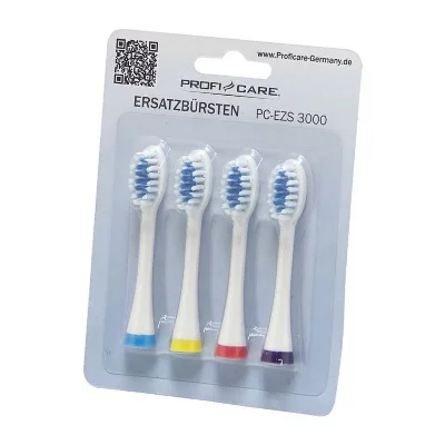 PROFI CARE Profi-Care 399999 T&ecirc;tes de brosse &agrave; dents &eacute;lectrique 4 pc(s) blanc