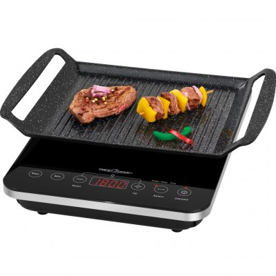 PROFICOOK Profi Cook PC-ITG 1130 &eacute;lectrique Barbecue noir, argent S684041
