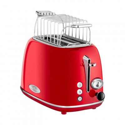 PROFI COOK  PC-TA 1193 Grille-pain acier inoxydable, rouge 